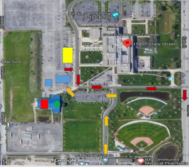 South Suburban College Directions Pritzker_Map | South Suburban College