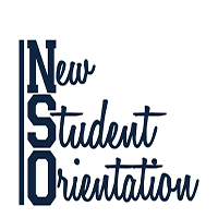 A graphic that says, "New Student Orientation".