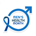 Men's Health Month graphic